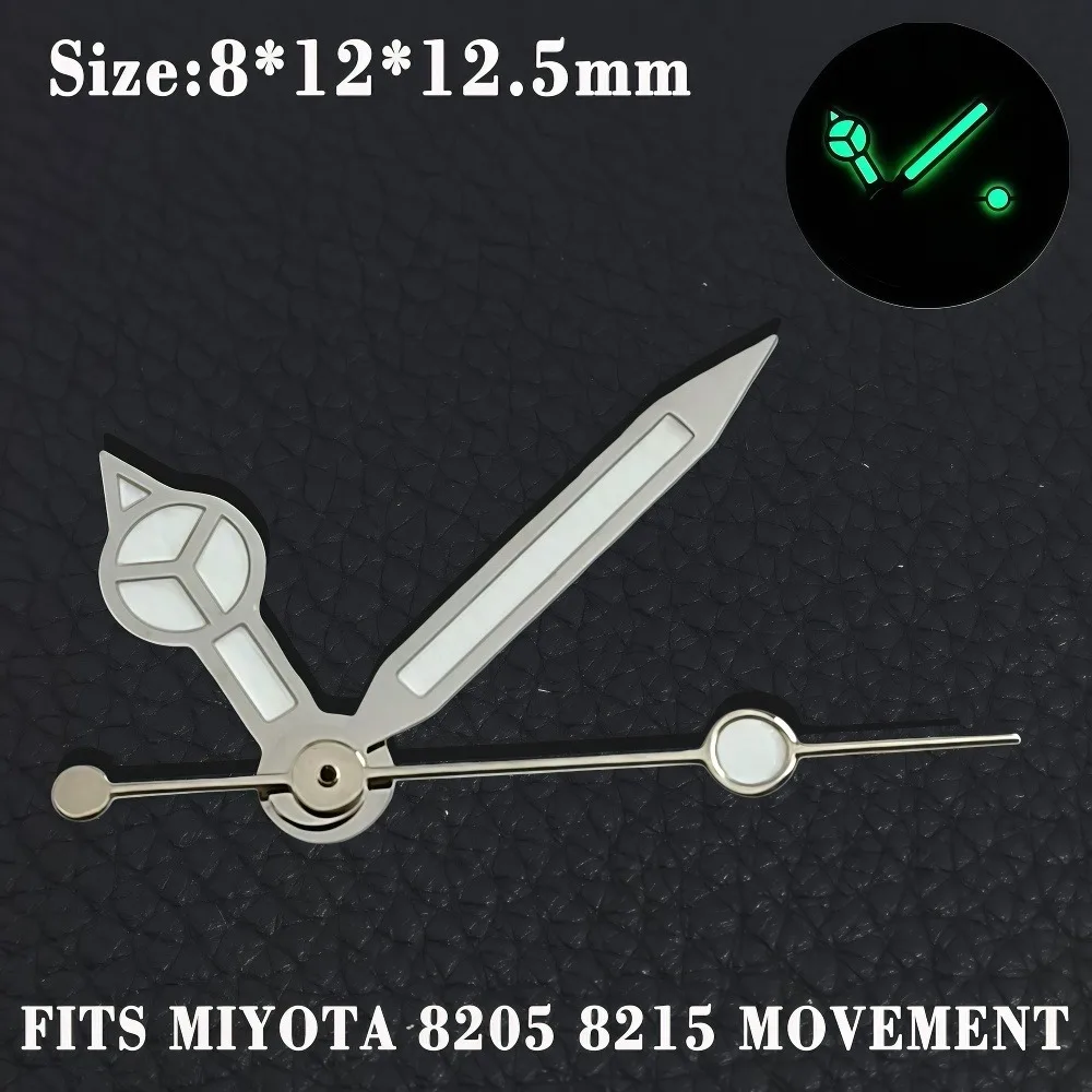 M8215 8205 Hands High quality Green Super Luminous Suitable For M8215 8205 Movement Watch Accessories Watch Repair Tool