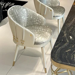 Luxury Design Dining Chairs with Backrest Dinner Chairs Leisure Chair for Dining Room, Conference Room, Reception Room
