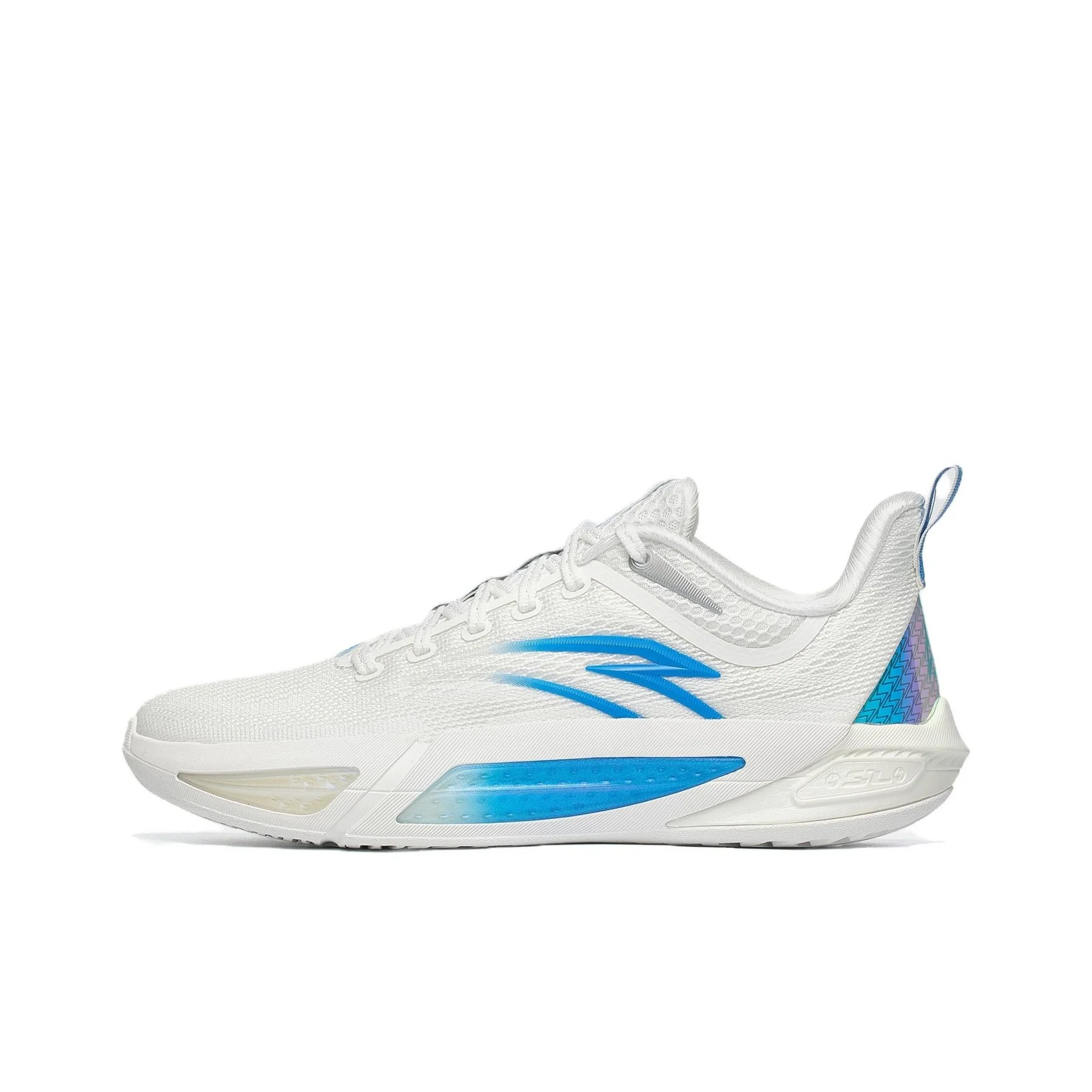 Anta Quick Decision 7 Fashion Trend Cushioning Slip Resistant Breathable Low top Basketball Shoes Men's White 112611607-3