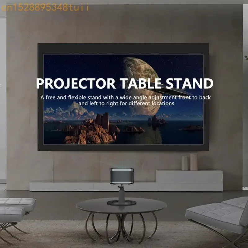 Porta del proiettore supporto proiettore Y4QF Visualizzazione regolabile a 360 ° REGOLABILE