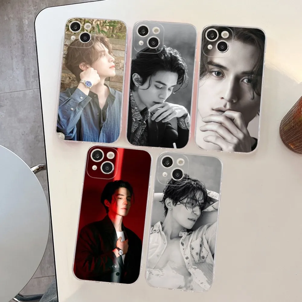 Actor Lee Dong Wook Phone Case Silicone Soft for iphone 15 14 13 12 11 Pro Mini XS MAX 8 7 6 Plus X XS XR Cover