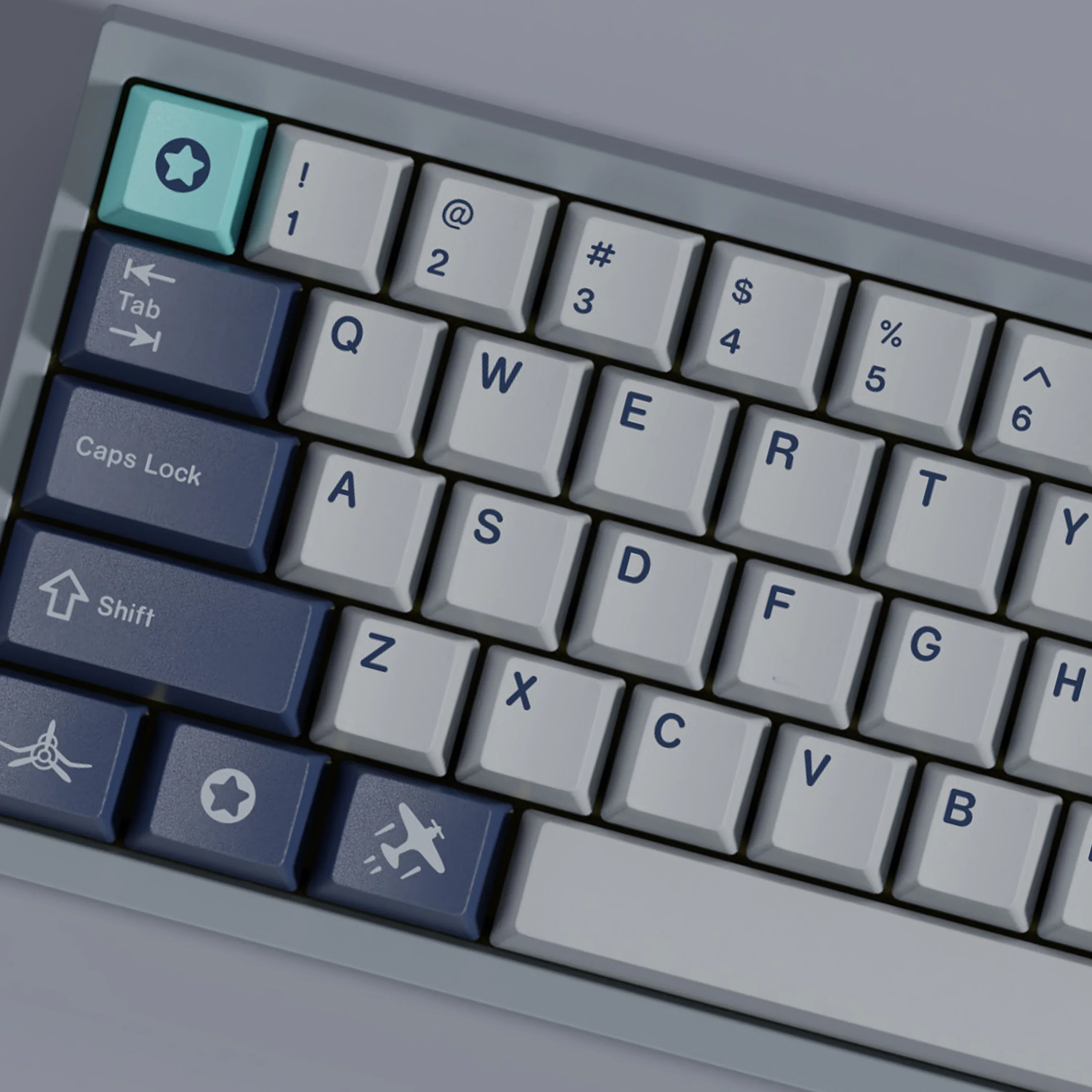 

GMK Pacific custom keyboard pbt sublimation original factory height keycap split space