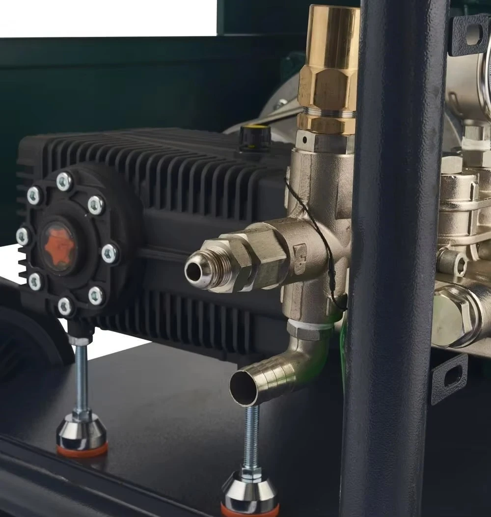 غسالة المياه الساخنة الكهربائية التجارية ذات الضغط العالي وغسالة قطع غيار معدات الآلات الصناعية للعناية بالسيارات #3