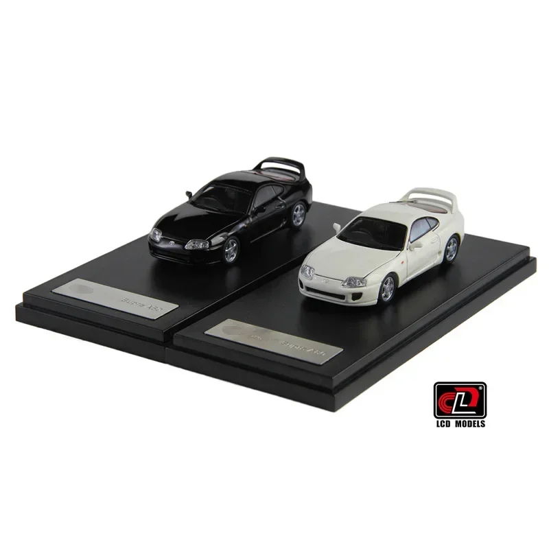 LCD 1:64 Supra Mk4 A80 غطاء السيارة قابل للفتح دييكاست نموذج سيارة