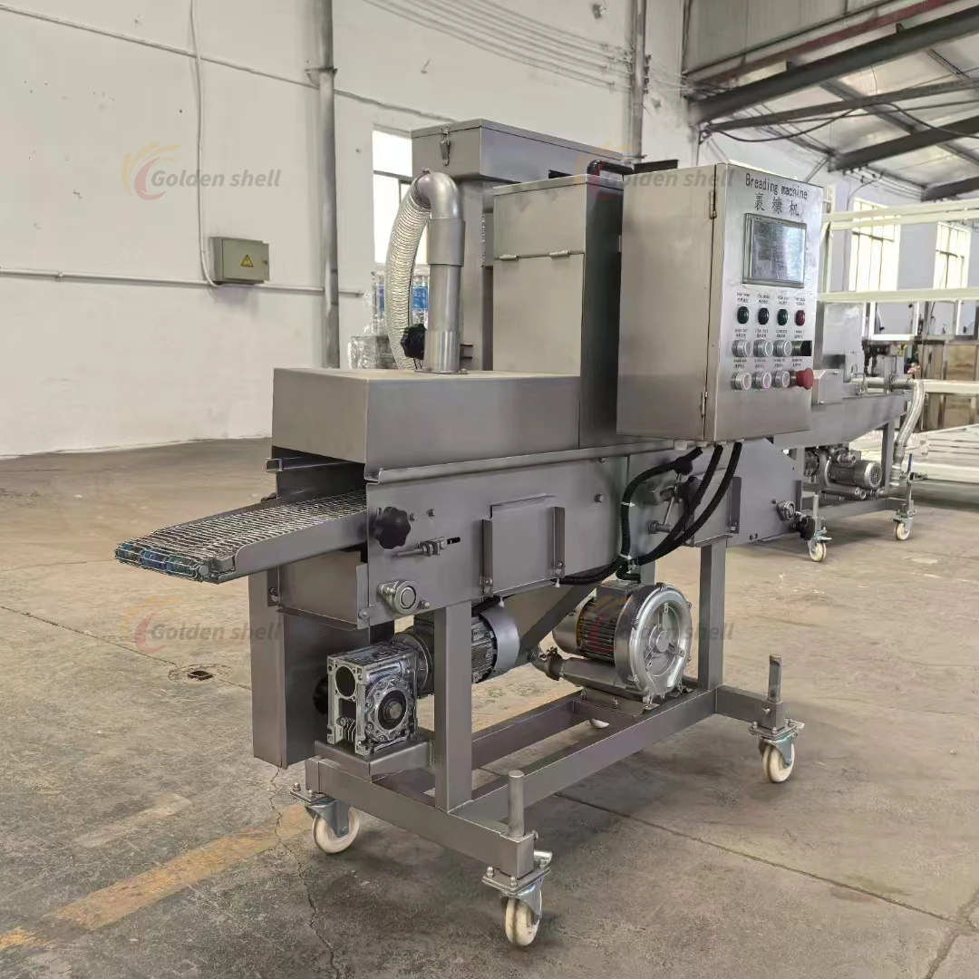 High Capacity Burger Patty Making Line Meat Product Making Machines Chicken Nuggets Production Line