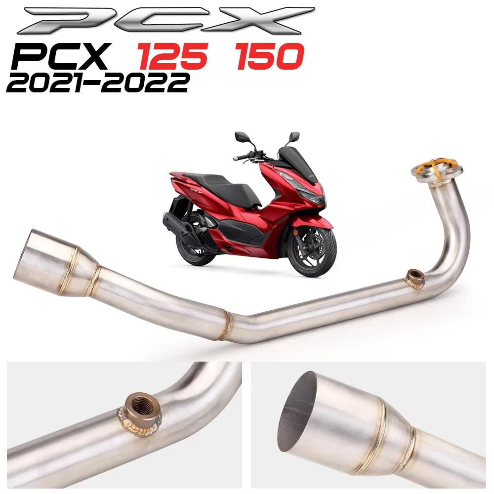 Motorrad-Auspuff-Verbindungsrohr für Honda PCX 125 PCX 150 PCX125 PCX150 2021 - 2022