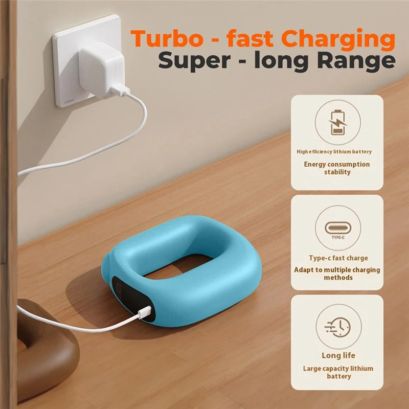 BAAO-Fascia Ring Shock Massager Yoga Ring Mini Shaker Massager جهاز تدليك لاسترخاء العضلات