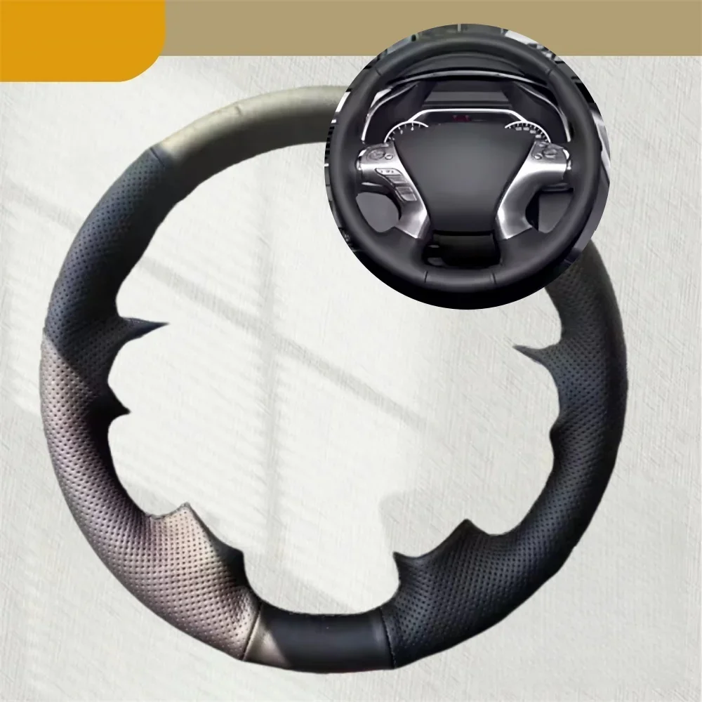 

Car Steering Wheel Cover For Nissan Murano 2015-2019 Pathfinder 2012-2019 MicroFiber Leather Car Accessories Steering Wrap