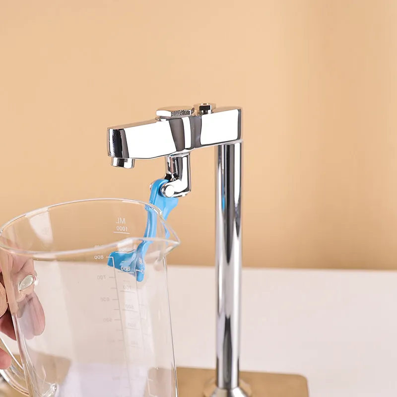 Push cup faucet, kitchen coffee bar special push rod faucet, push cup to receive water, direct drinking cup pusher