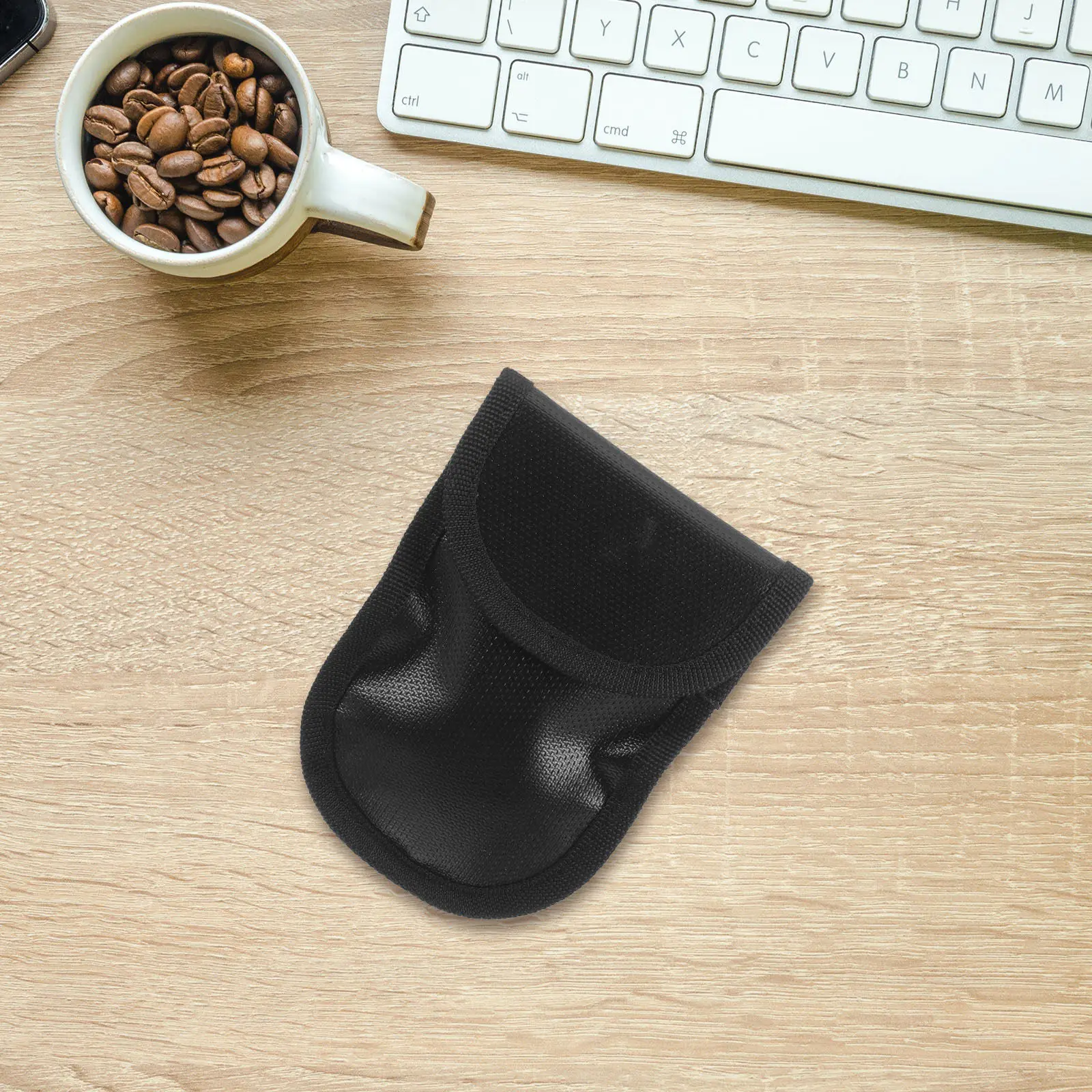 

Fireproof Key Bag Waterproof Portable for Credit Cards Office Home Business Travel Use