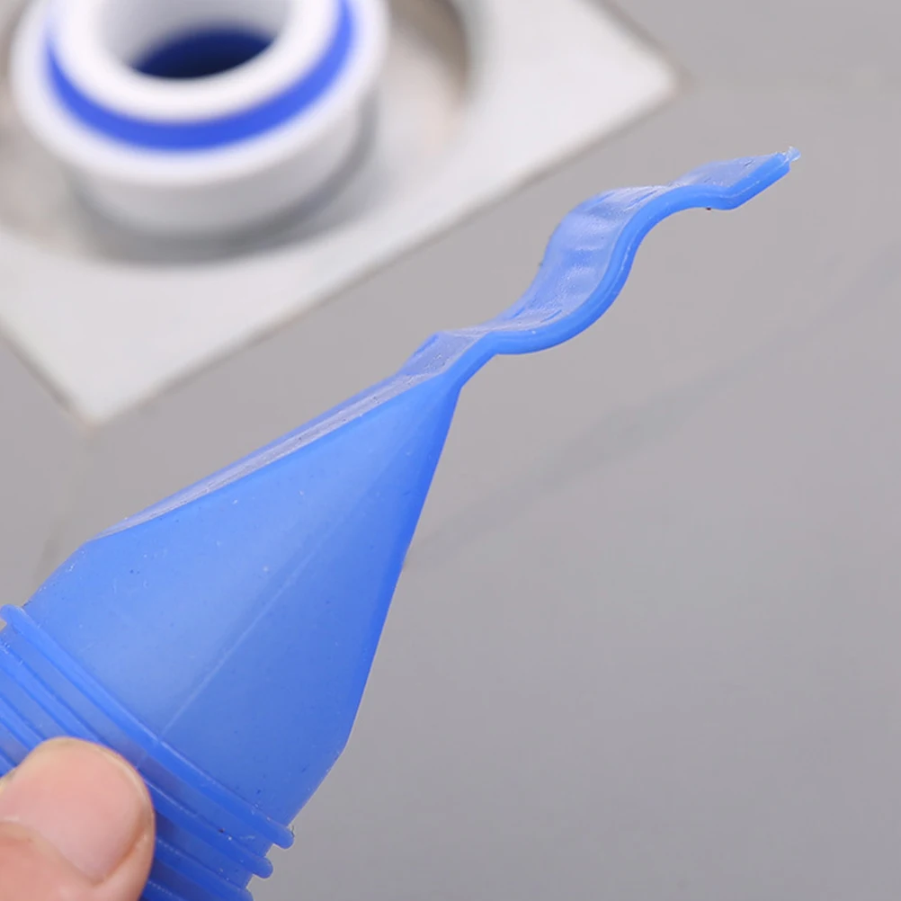 

6 Pcs TPR Silicone Seal Core Odor proof Backflow Preventor Drainage Faucet Stopper Water Pipe Strainer Hair Catcher for Bathroom