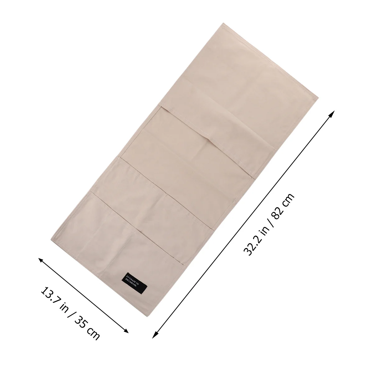 

1Pcs Remote Control Organizer Bag Cotton Sofa Armrest Storage Pocket Multifunctional Sundry Hanging Side Bag Easy Use