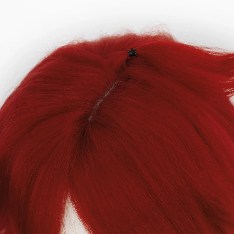 HOLOUN Sulletta 머큐리 코스프레 가발, 내열성, 머큐리 가짜 머리카락 버건디, 할로윈 크리스마스 새해 선물