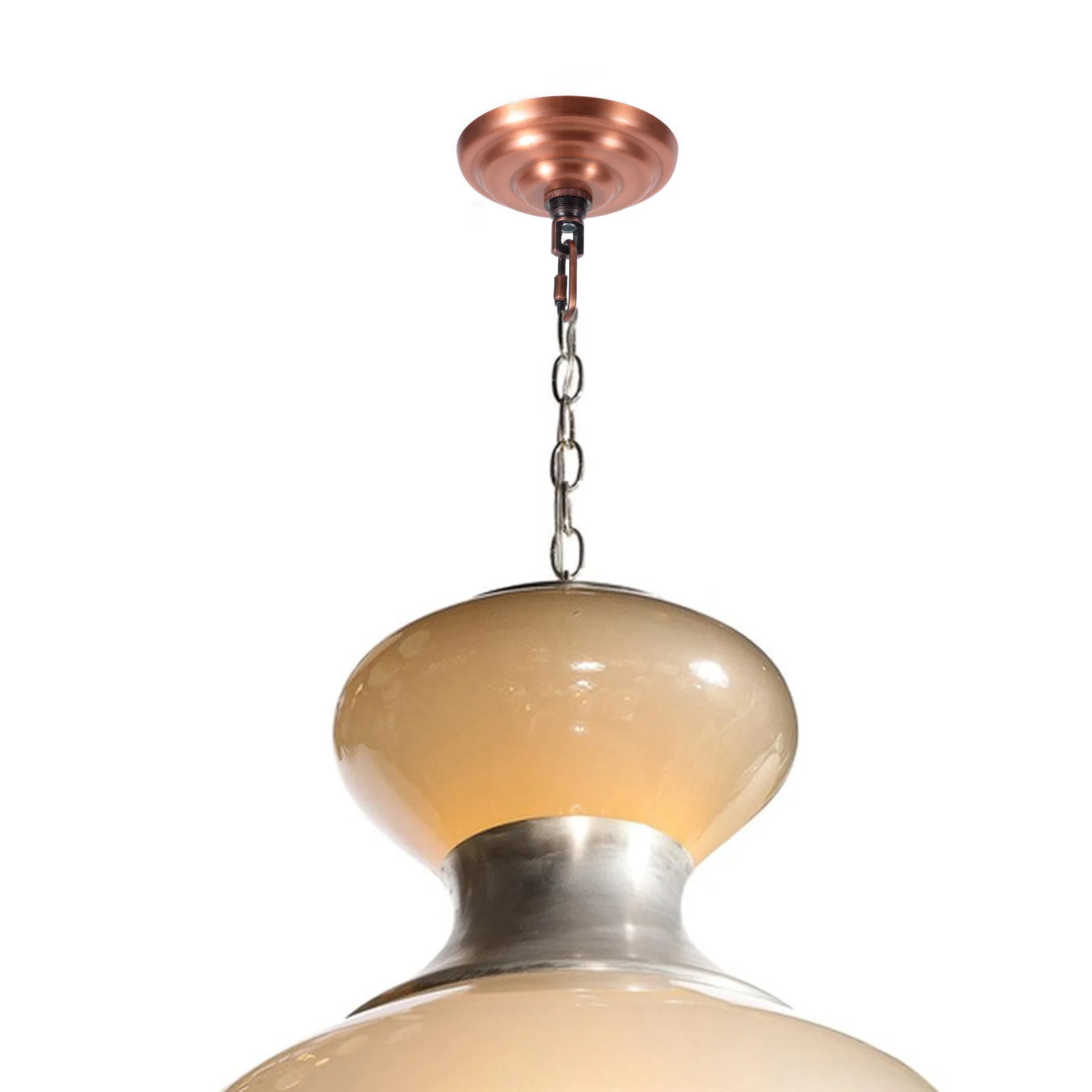 

Heavy Duty Metal Pendant Light Hanging Kit Round Ceiling Lamp Mount Plate Hook for Chandelier Lantern Planter Basket Ceiling