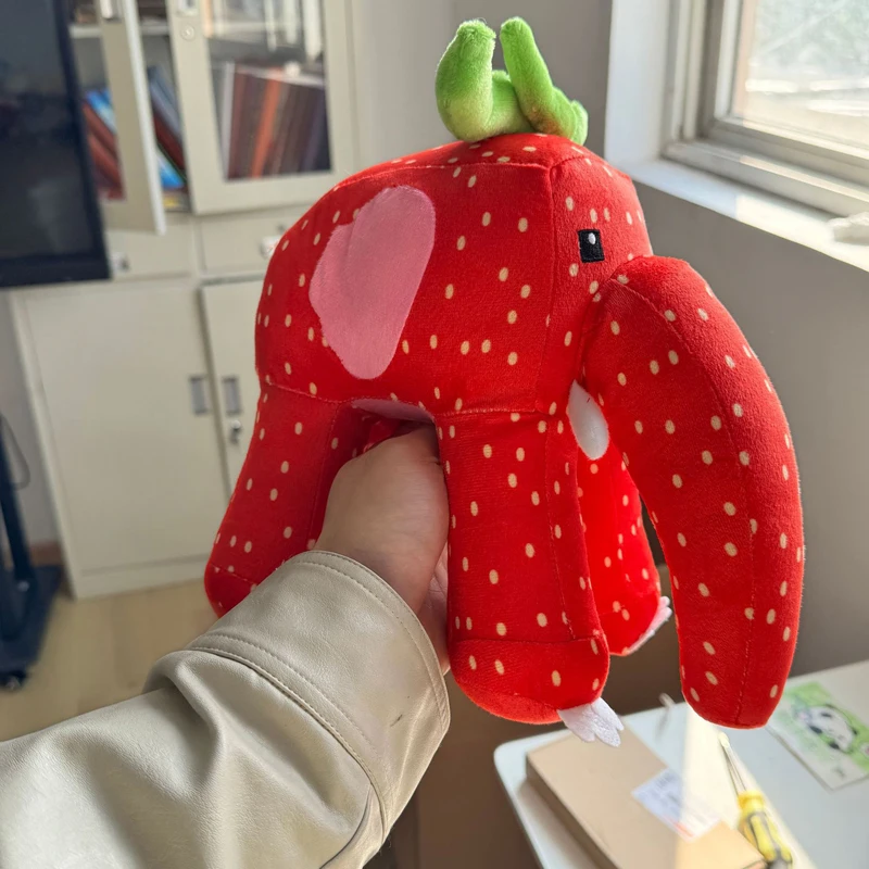 Animale divertente Milo Pinguino blu Rosso fragola Elefante Gioco anime 99 notti nella foresta Giocattoli di peluche Bella bambola di pezza di peluche