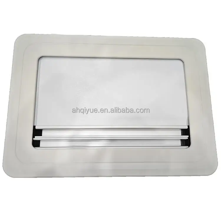 Factory Supply Patented ABS One Piece Inner Frame with Flynet Roller Blind for RV Window