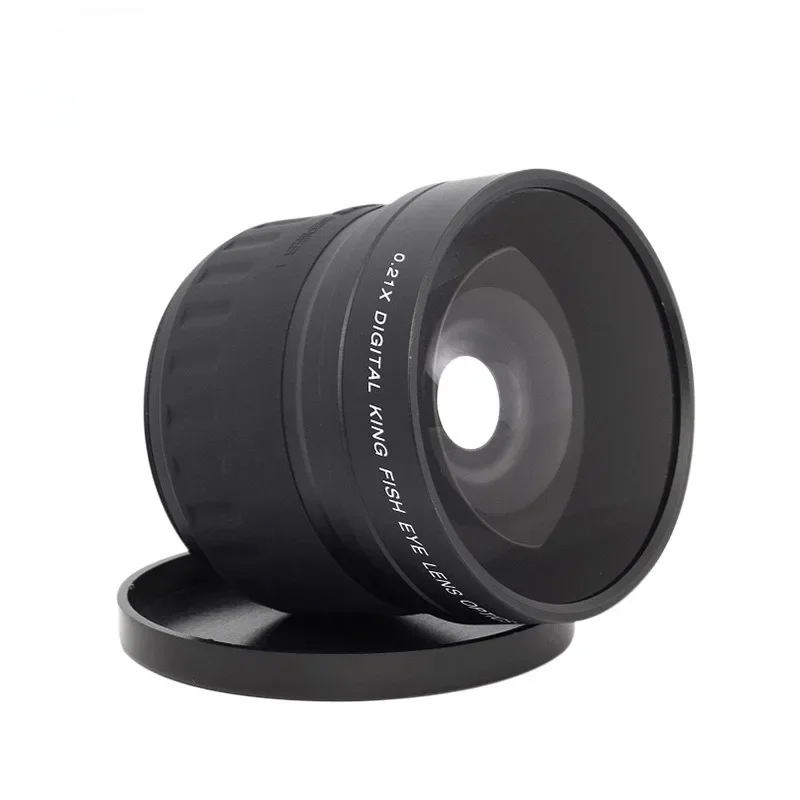 58mm 0.21x Fisheye Lens for Nikon Canon OLYMPUS Pentax Sony FUJI Camera Lens with 58mm UV Filter Lens Thread