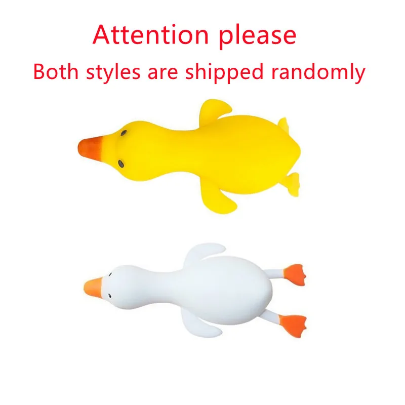 Creative Cartoon Simulation Rebound Duckling Finger Decompression Environmental Protection TPR Material Gift Small Ornaments