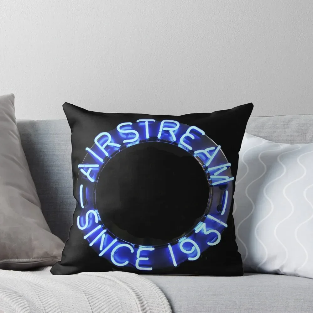 Airstream vintage neon sign Throw Pillow Sofa Cushions Sofa Cover Pillowcases autumn decoration pillow