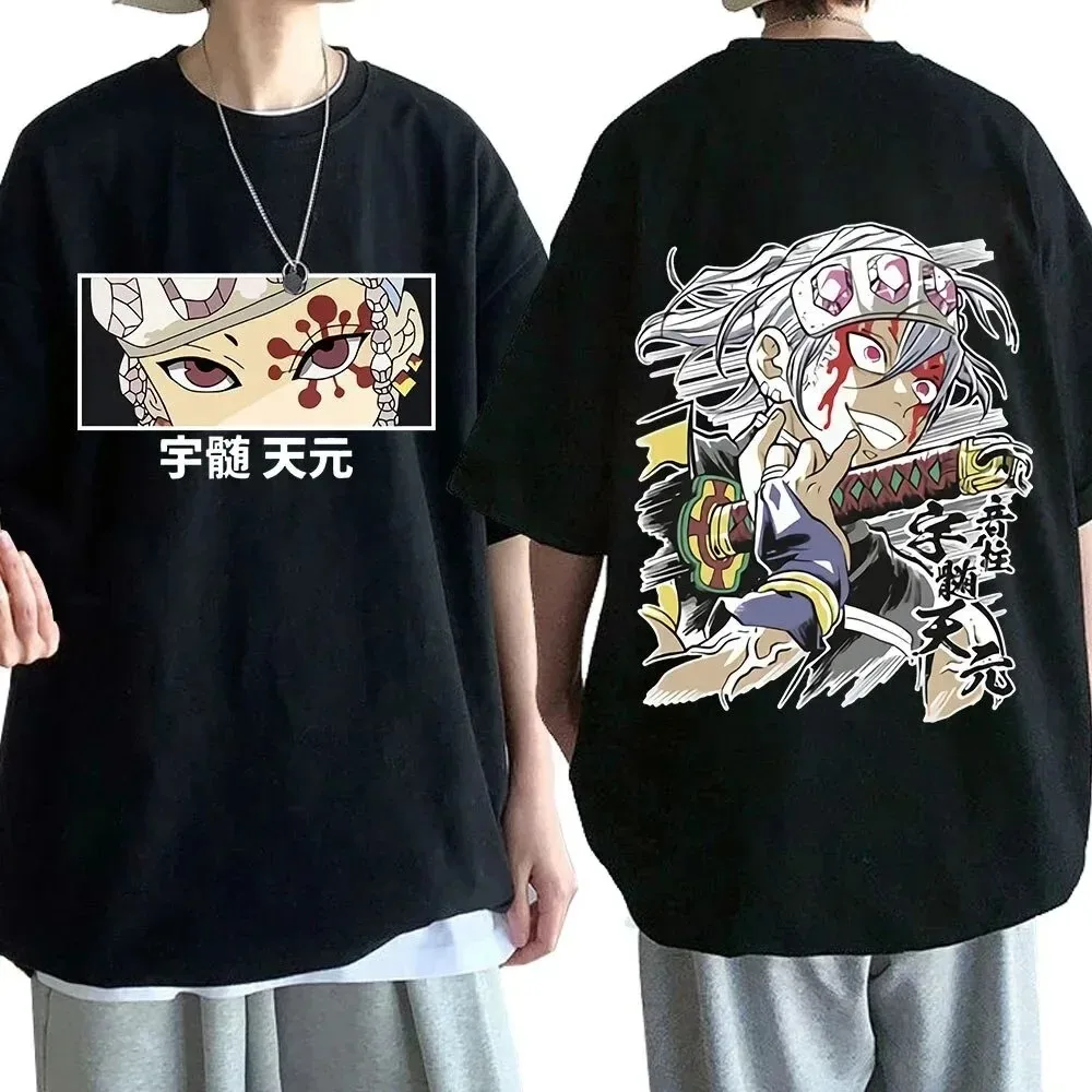 

Summer Loose Harajuku Cotton Short Sleeve Japanese Anime Printed T-shirt Men Women Manga Tops Casual Oversized Tee Y2k Clothing