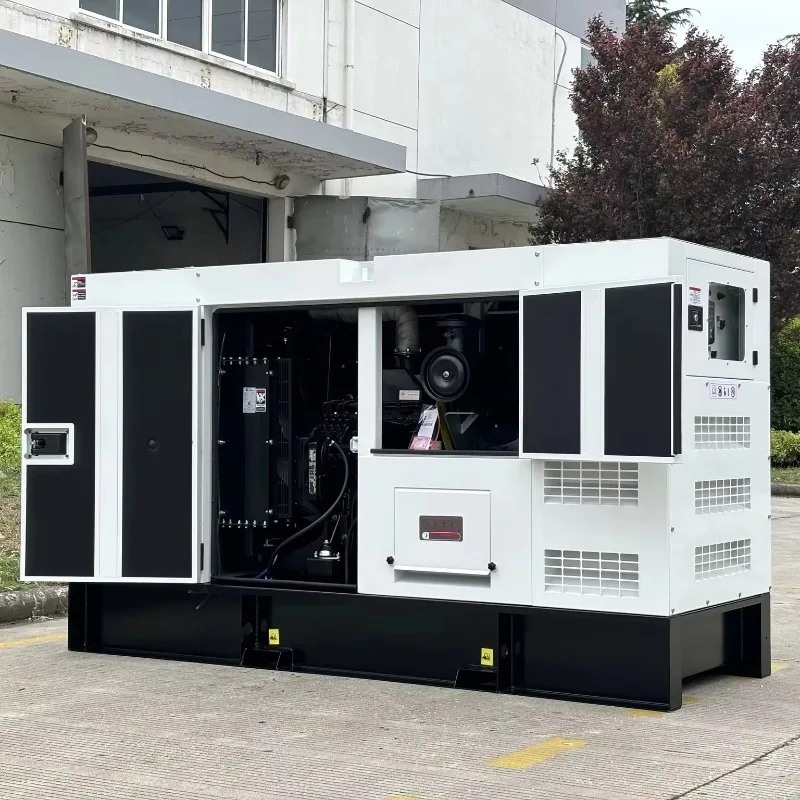 Customized Diesel Engine Generator Set 5kw 50kw 200kw Auto Start Silent 50HZ With Trailer Open Frame 30kw Rated Po
