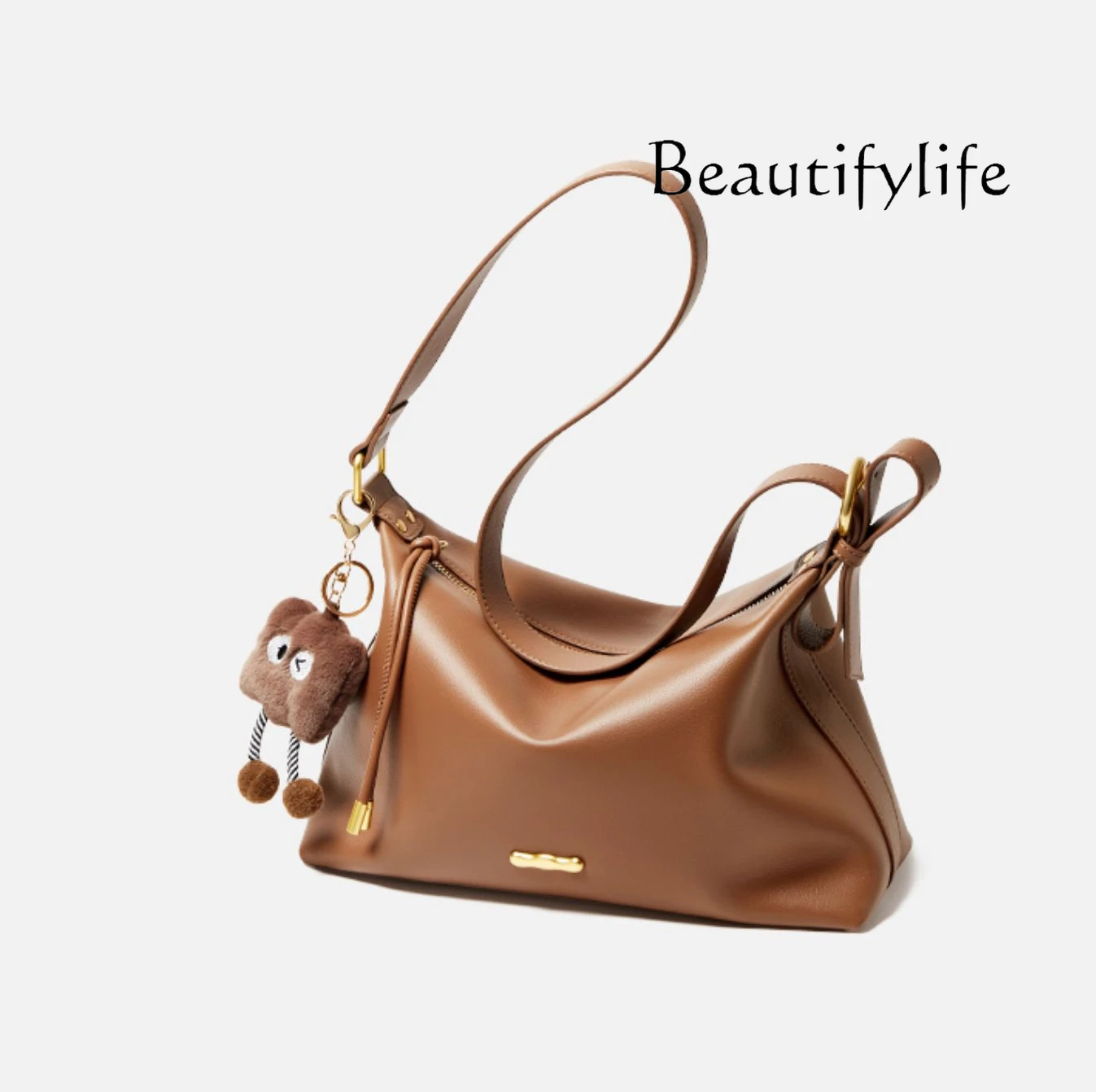 

Women's new trendy autumn and winter large-capacity tote bag commuter leather messenger women's bag