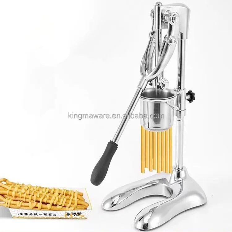 Factory Sale Long French Fries Press Manual Commercial 30cm Super Long French Fries Handheld Maker