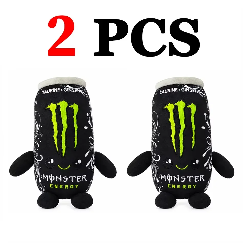 Energy Drink Can Shaped Plush Toy Zero Sugar Ultra White Beverage Bottle Stuffed Doll Soft Pillow Desktop Ornament Birthday Gift