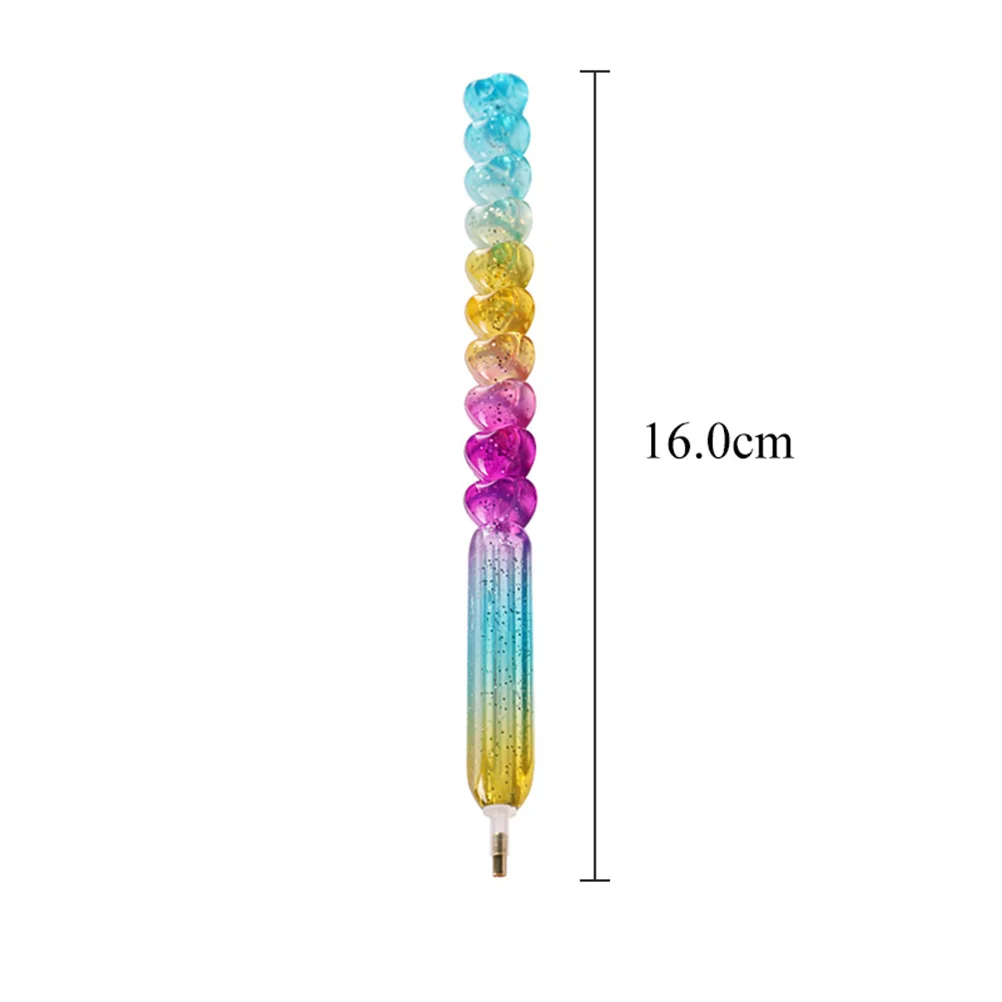 다이아몬드 그림 라인스톤 피커, 도트 도구, 만년필, 싱글 헤드, 2 개