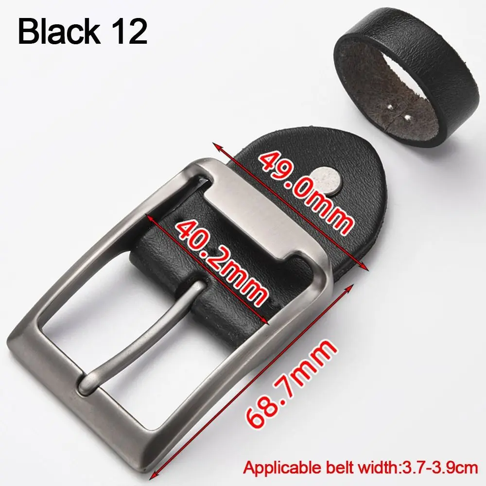 Business Accessories Adjustable Belt Replacement Buckle DIY Alloy Automatic Buckle Men's Accessories