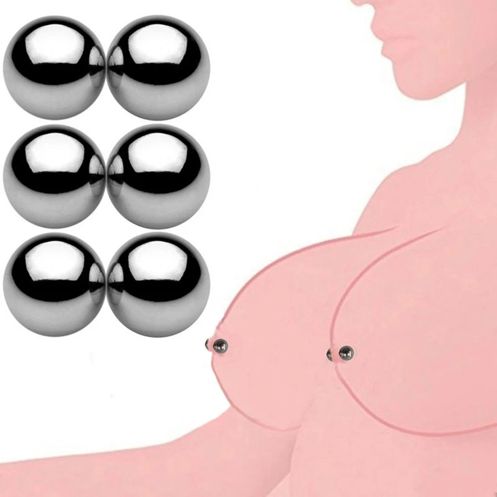 Powerful Magnetic Orbs,Nipple Clamps Magnetic Clitoris Labia Nipple BDSM Bondage For Creative Fidget Magnets Sex Toys For Women