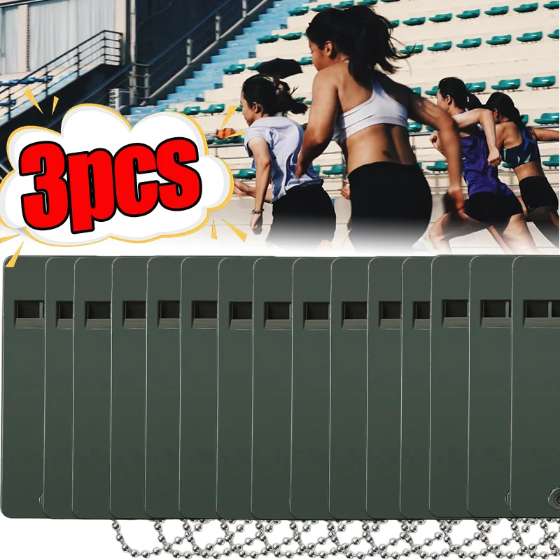 

Аварийный свисток, громкий звук, снаряжение для выживания на открытом воздухе с брелком, легкий, большой калибр для спасения, пешего туризма, кемпинга, темно-зеленый