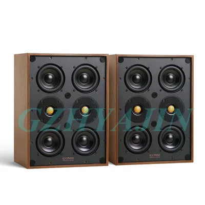 

Eternal 4.6 HIFI 4-inch bookcase fever handmade speaker power: 80W Sensitivity: 89dB/mW Impedance: 8Ohm