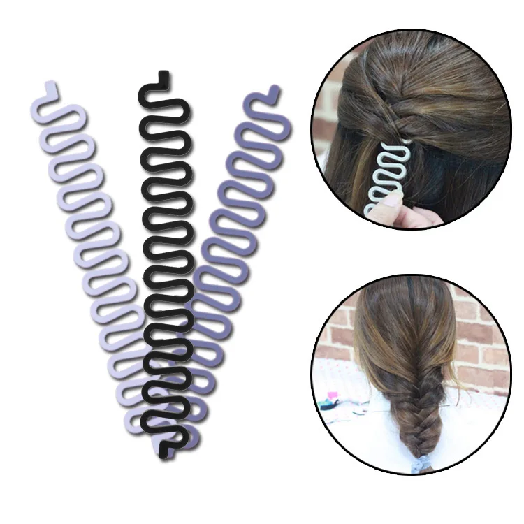 

1PCS Hair Braider Modeling Tool Hair Braiding Tool French Hair Accessories with Styling Bun Make Up for Women Hair Styling