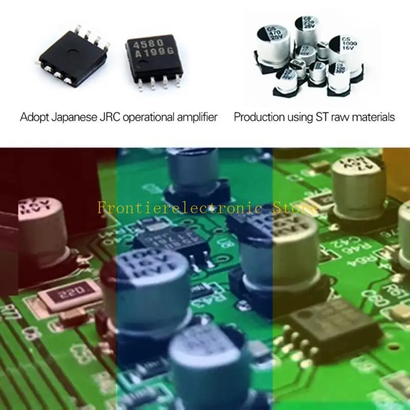 Amplificatori segnale stereo anteriori G8DB. Volumi degli altoparlanti. Controllo del segnale anteriore