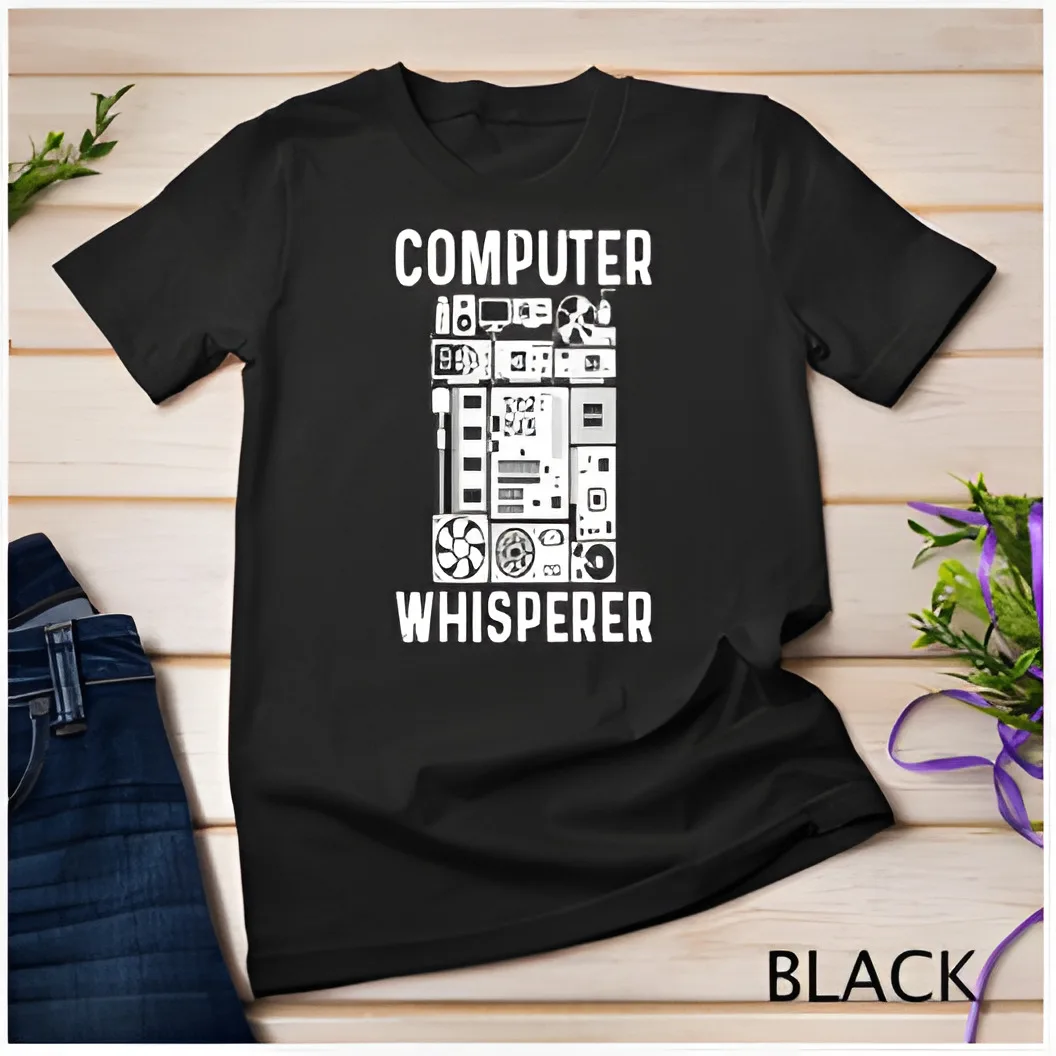 Camiseta Unisex divertida para hombre y mujer, camisa de soporte, Geek Tech, Nerd, regalo