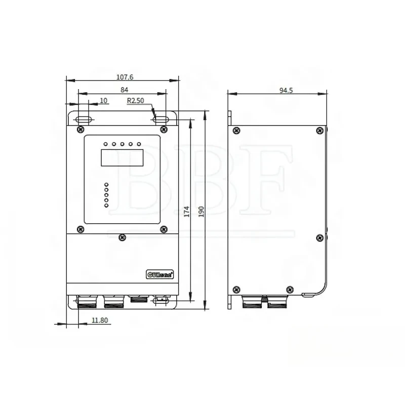 Original CUH SDVC40-XS2 Dual-Channel Piezoelectric Frequency Modulation Vibratory Feeder Controller