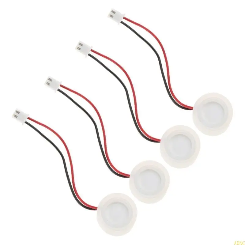 A0NC 4 Pack Ultraschall Maker Fogger Keramics Disc Nebel Maker Teil für Luftbefeuchter