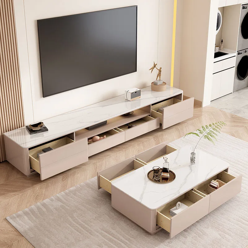 منظم عالمي حامل تلفاز لغرفة المعيشة، أدراج عرض فاخرة حديثة، طاولة تلفزيون، أثاث موبليس على الطراز الصيني
