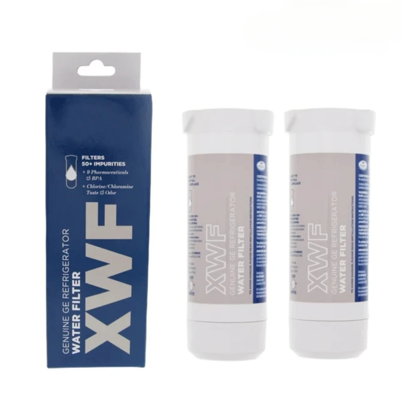 Dispensador de filtro de agua para refrigerador, reemplazo para GE XWF, WR17X30702, Maxblue MB-F48, AQUACREST AQF-FF48, crystalala CF9, 1-5 paquetes