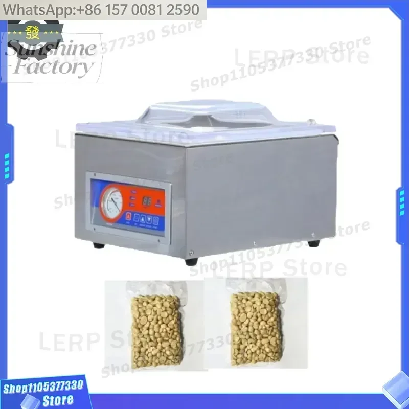 Jiahe DZ-260 Household Small Single Chamber Vacuum Sealing Machine Food Packaging Storage Vacuum Sealing Machine