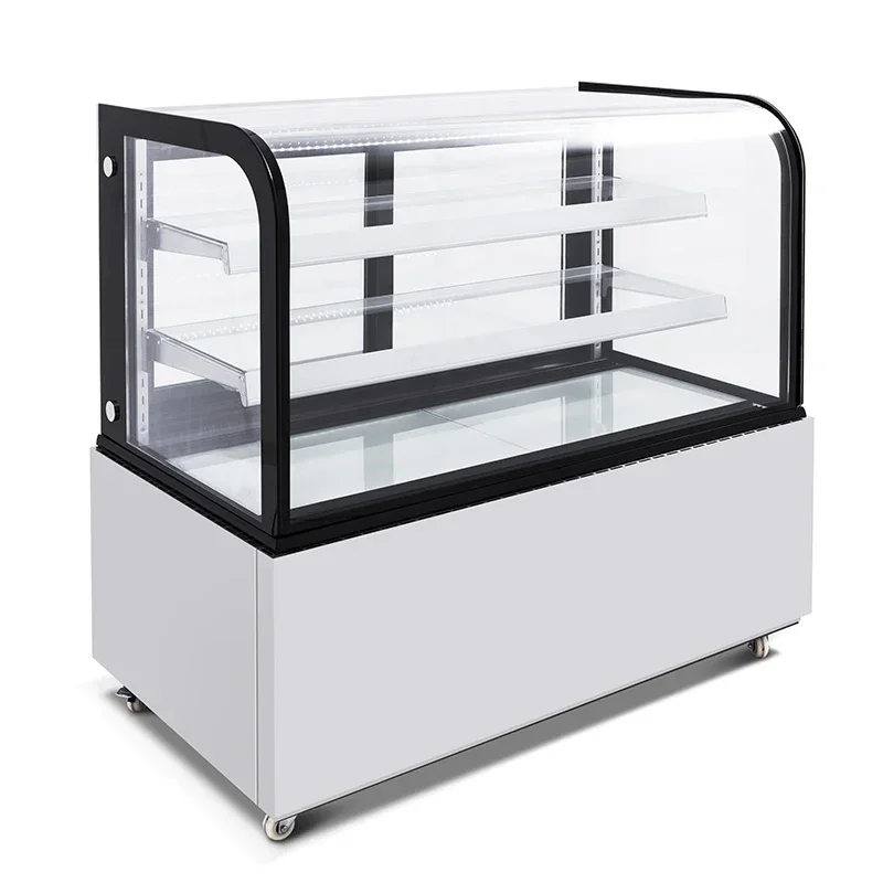 Vertical Open Cake Display Showcase Cabinet Bread Display Refrigerator