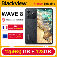 Blackview Smartphone  WAVE 8  [No EU Charger] 6.56'' 12GB (4+8) 128GB, 5000mAh, 13MP Camera, Android 14, Fingerprint