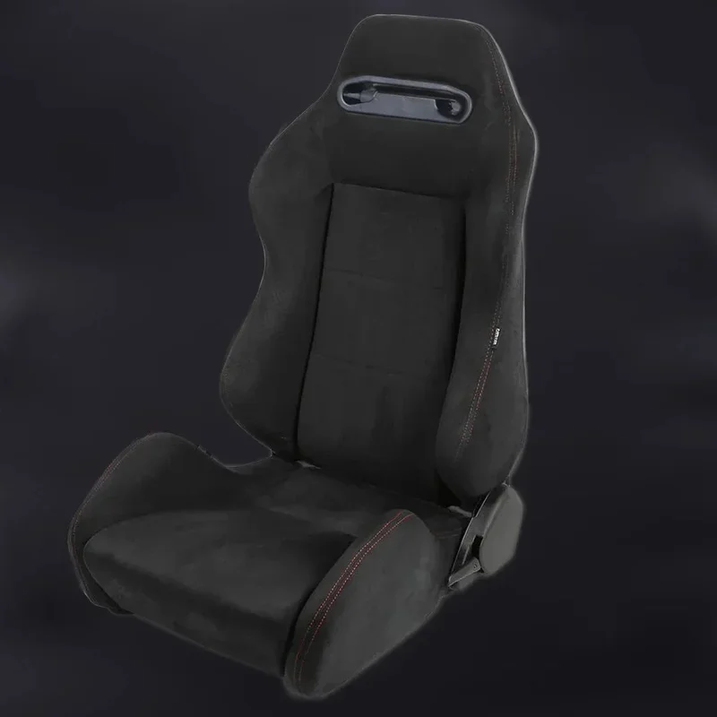 High Quality Racing Sport Seats With Single Slider Universal Car Simulator Bucket Seats 70-180 Degree Adjustable Auto Interior A