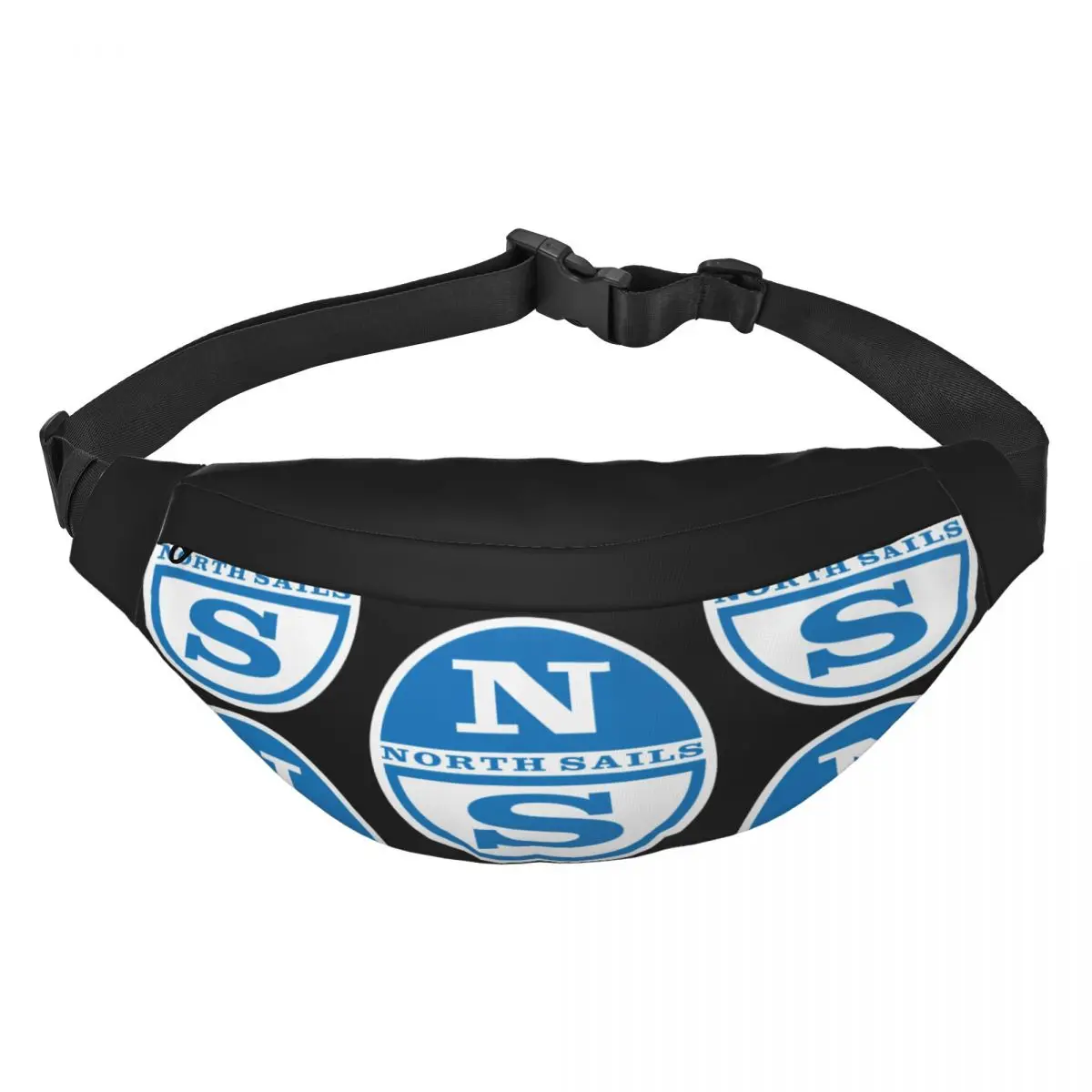 

North Sails Unisex Waist Bag Multifunction Sling Crossbody Bags Chest Bags Short Trip Waist Pack