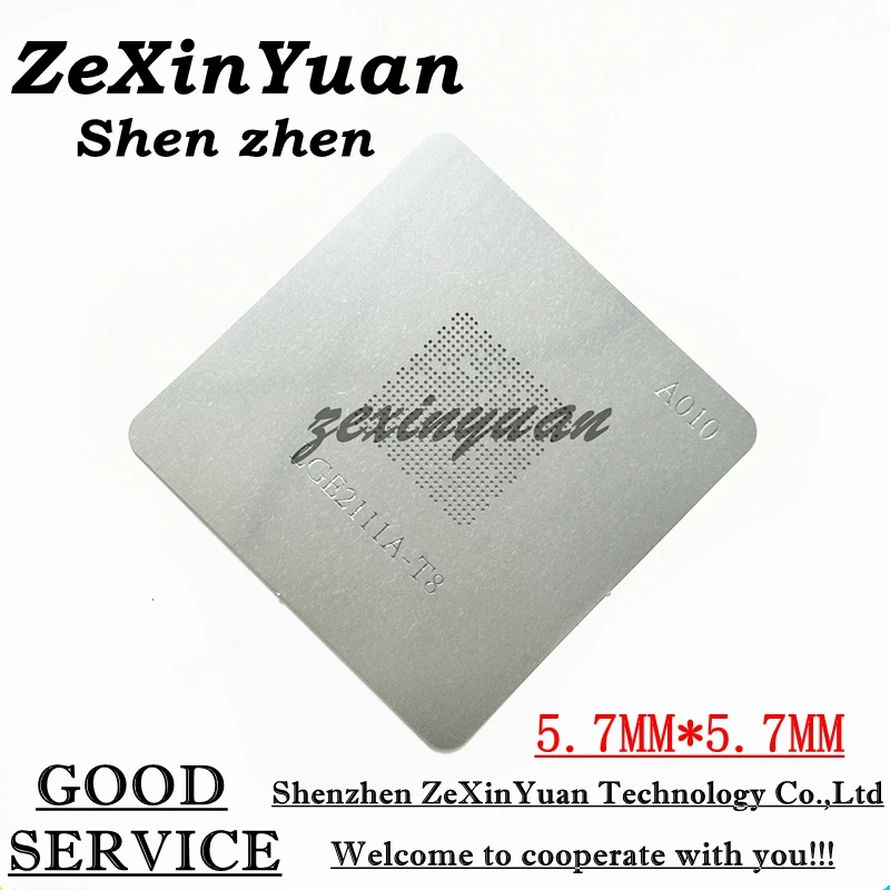 2PCS LGE2111A-T8 LGE2111-T8 BGA Stencil steel mesh