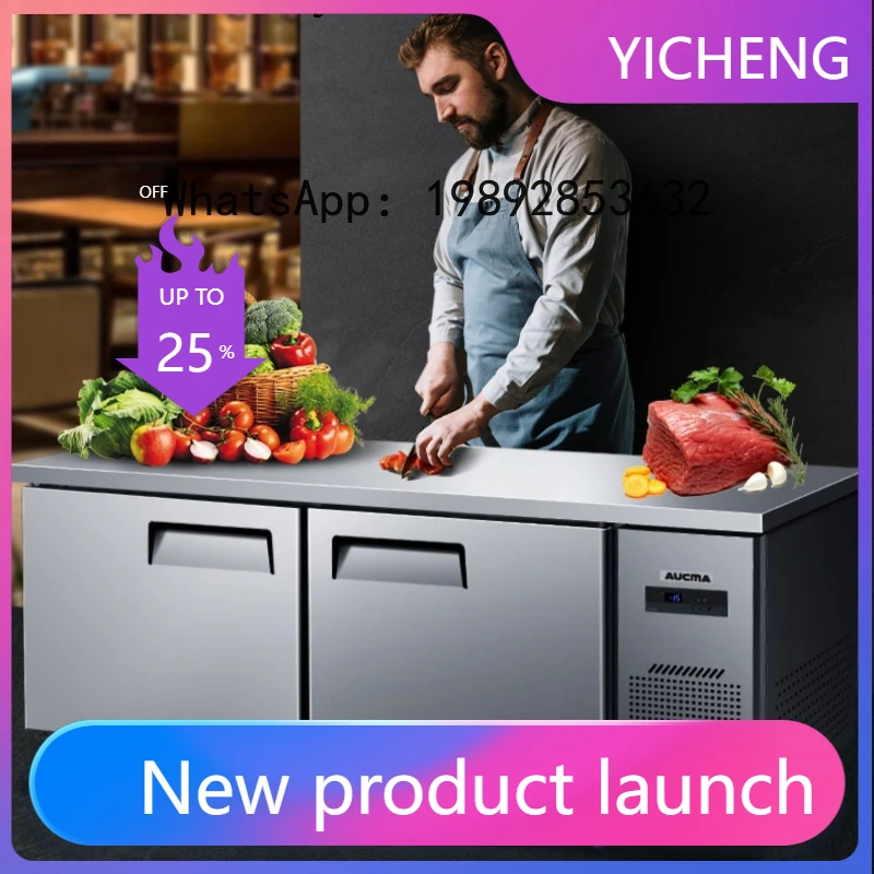 BX3  Level 2 Energy Efficiency All-Copper Tube Refrigeration Workbench Freezer Cold Storage Operation Table Refrigerator