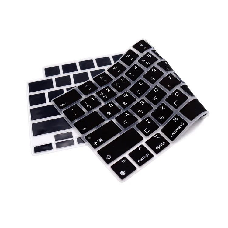 Taiwanese Keyboard Cover Protector for  MacBook Pro 14 16 inch 2021 A2442 A2485 silicone Cover Waterproof Dustproof US Layout