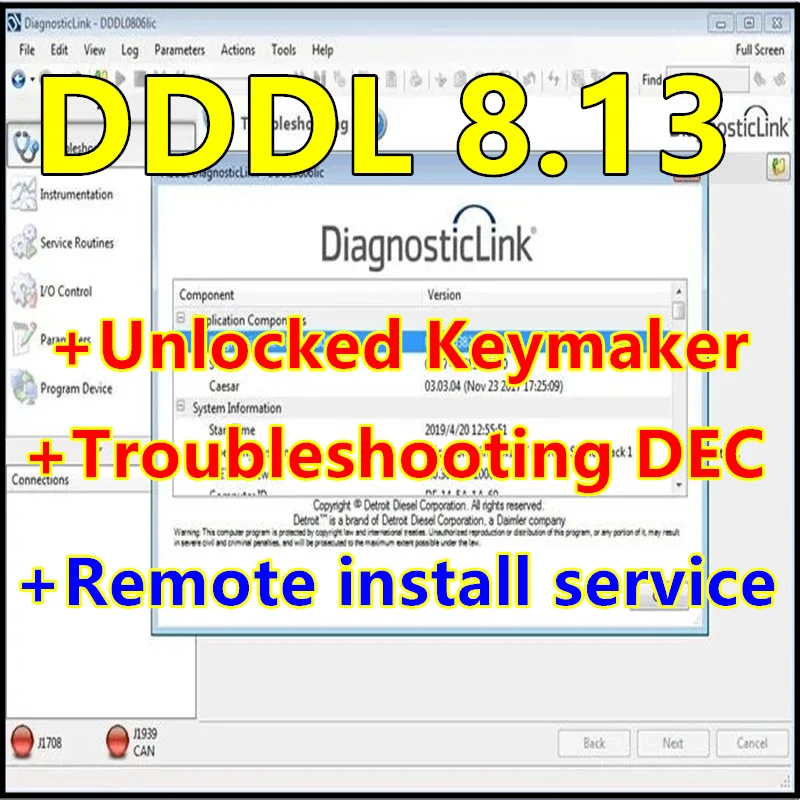 New version DDDL 8.13 SP3 with keygen + unlocked Keymaker + Troubleshooting DEC 2021 + DDDL 8.13 with install guide free install