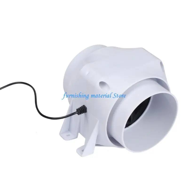 Y5GD مضمنة قناة مروحة تهوية الهواء الأنابيب المعدنية التهوية مروحة العادم قابل للتعديل سفط الحمام المرحاض جدار مروحة الداعم #3